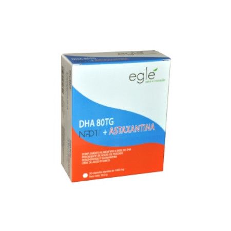 NPD1 DHA 80 TG + Astaxantina, 30 cápsulas - Laboratorios Egle