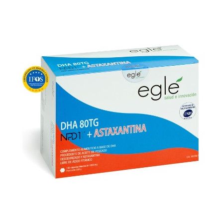 NPD1 DHA 80 TG + Astaxantina, 120 cápsulas - Laboratorios Eglé - Formato ahorro