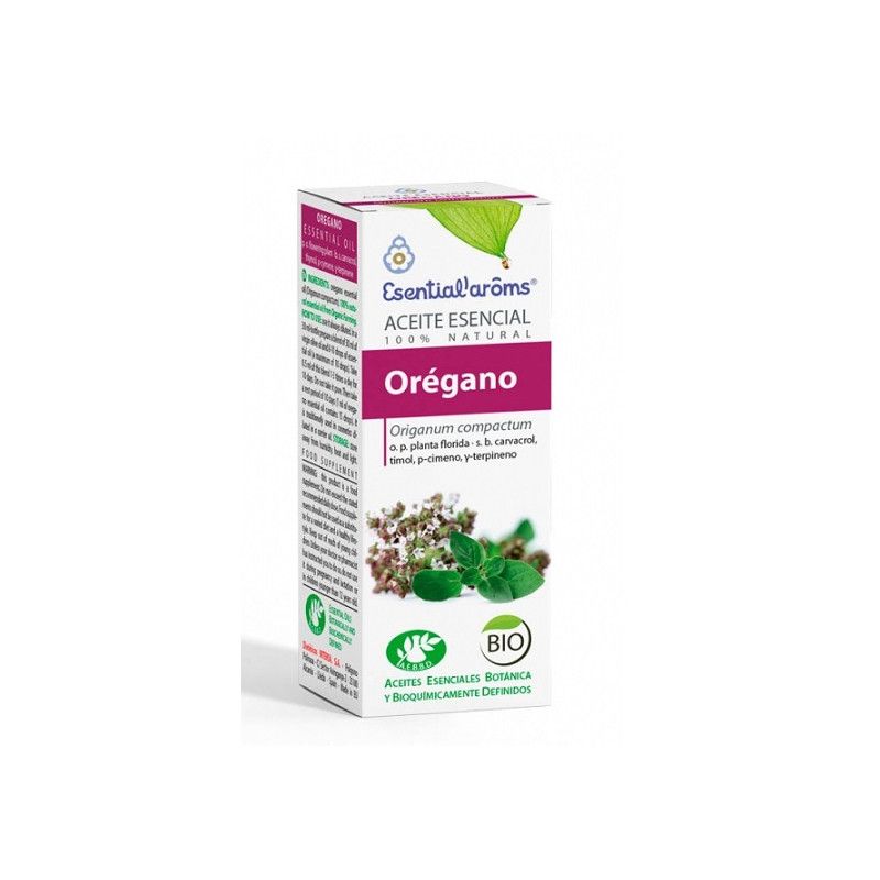 Aceite esencia de Orégano BIO, 10 ml - Esential Aroms