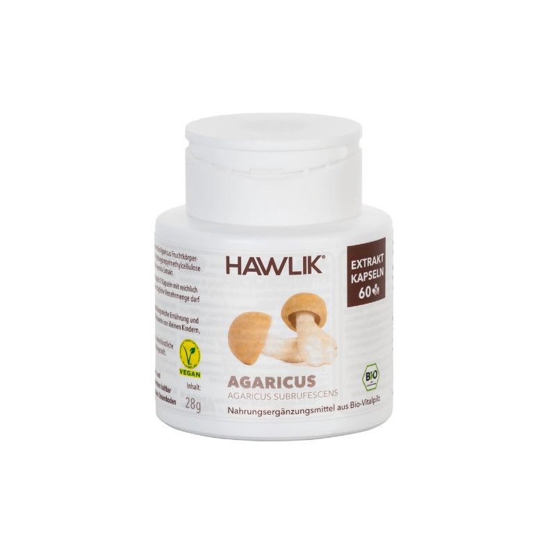 Champiñón del Sol + Vit. C, 60 cápsulas - Hawlik - Nueva Imagen