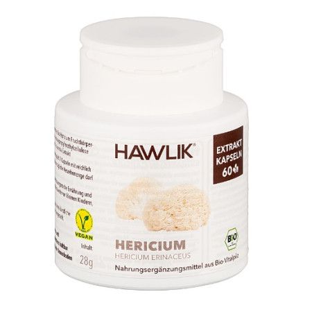 Melena de León (Hericium Erinaceus) + Vit. C, 60 cápsulas - Hawlik - nueva imagen