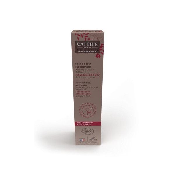 Crema Día Redensificante Arrugas BIO, Cattier