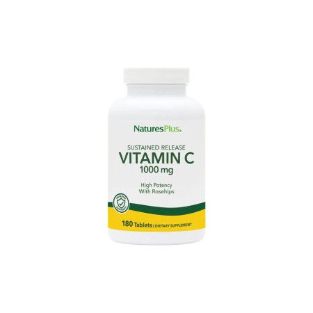 Vitamina C, 1000 mg, 60 comprimidos - Natures Plus - Nueva Imagen