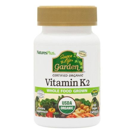 Vitamina K2 Garden, 60 cápsulas - Natures Plus - Nueva Imagen