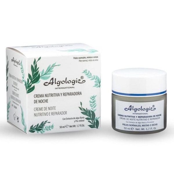 Crema Nutritiva Reparadora Noche, 50 ml - Algologie
