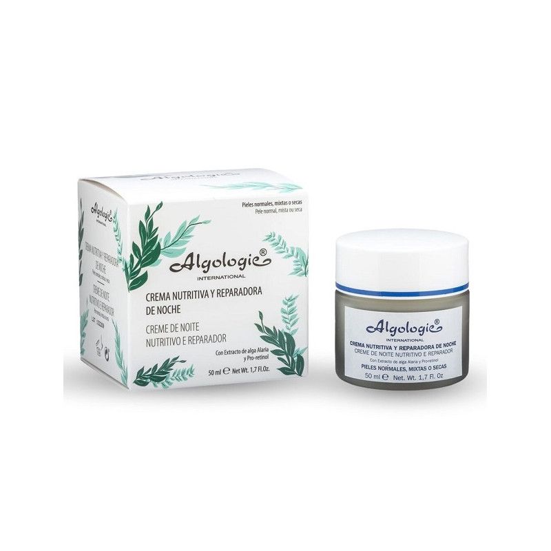 Crema Nutritiva Reparadora Noche, 50 ml - Algologie