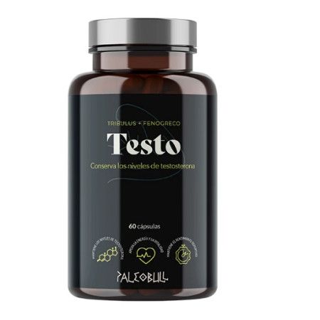 Testo Tribulus + Fenogreco, 60 cápsulas - Paleobull