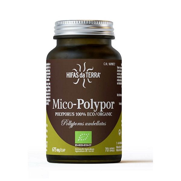 Mico-Polypor (Polyporus Umbellatus HdT), 70 cápsulas- Hifas da Terra