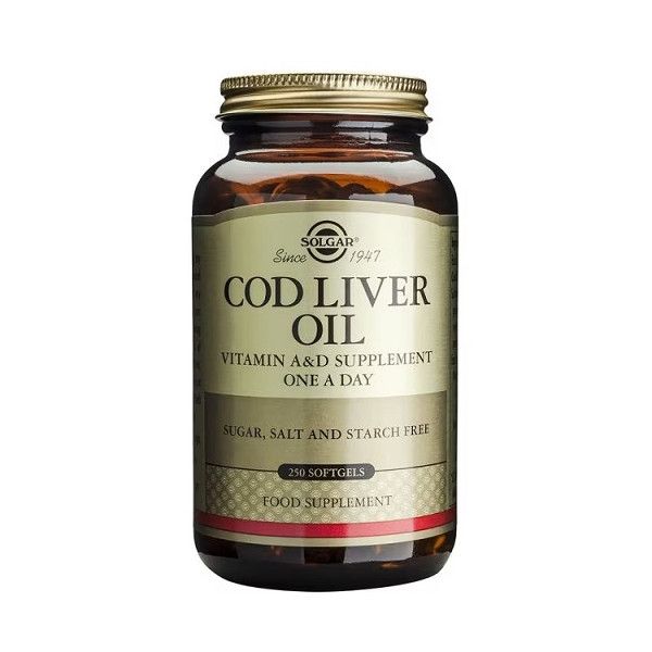 Aceite de Hígado de Bacalao - Cod Liver Oil - Solgar