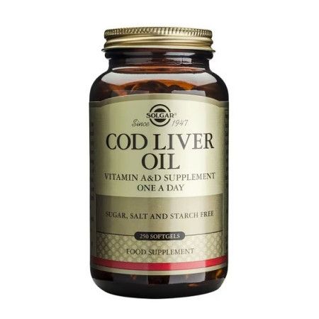 Aceite de Hígado de Bacalao - Cod Liver Oil - Solgar