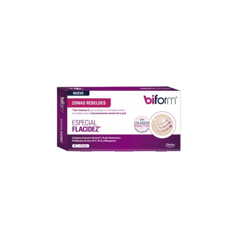 Biform especial flacidez y zonas dificiles, 20 viales