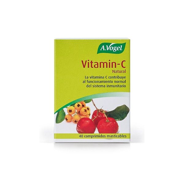 Vitamin-C, 40 comprimidos masticables - A. Vogel - Bioforce