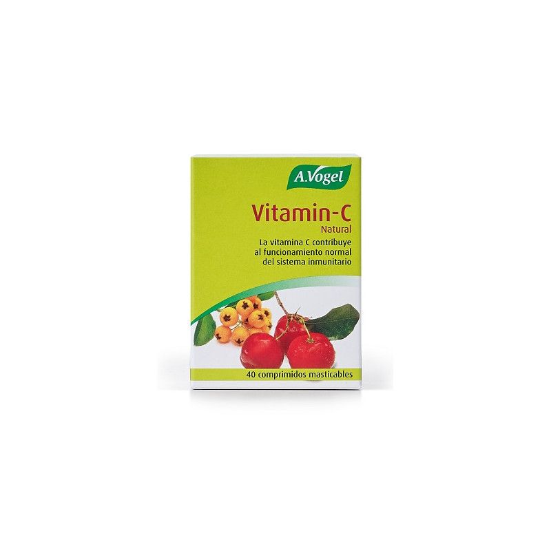 Vitamin-C, 40 comprimidos masticables - A. Vogel - Bioforce