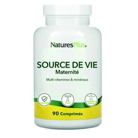 Source de vie maternité, 90 comprimidos - Natures Plus