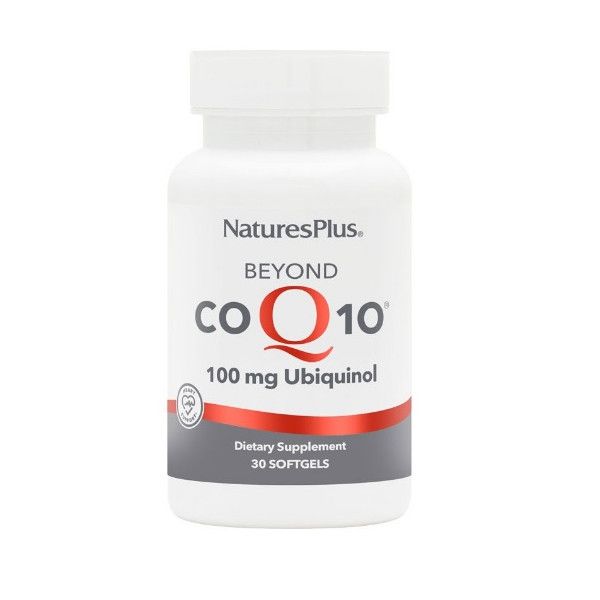 CoQ10 Ubiquinol 100 mg, 30 perlas - Natures Plus