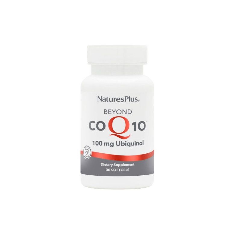 CoQ10 Ubiquinol 100 mg, 30 perlas - Natures Plus