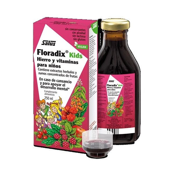 Floradix Kids Jarabe, 250 ml - Salus