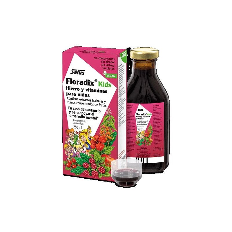 Floradix Kids Jarabe, 250 ml - Salus