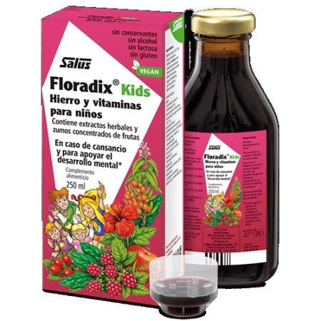 Floradix Kids Jarabe, 250 ml - Salus