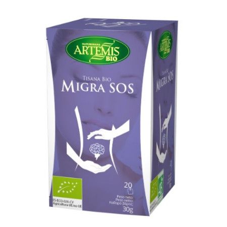 Tisana Bio Migra SOS, 20 filtros - Artemis