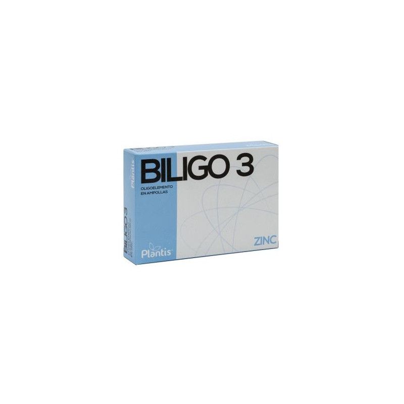 Biligo 03 Zinc, 20 ampollas - Plantis - Artesania Agrícola