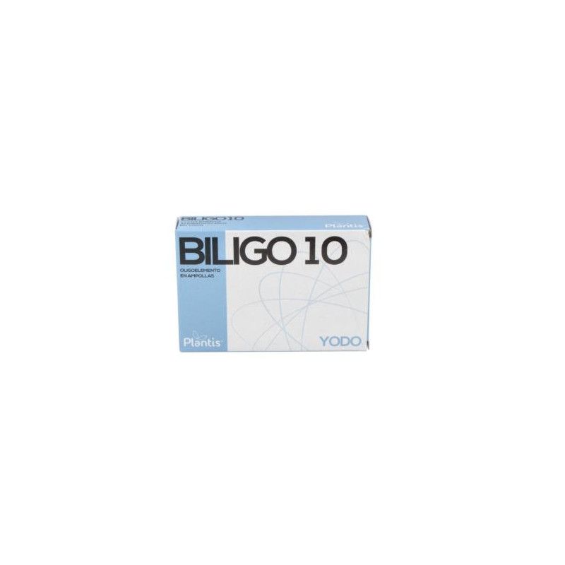 Biligo 10 Yodo, 20 ampollas - Plantis - Artesania Agrícola