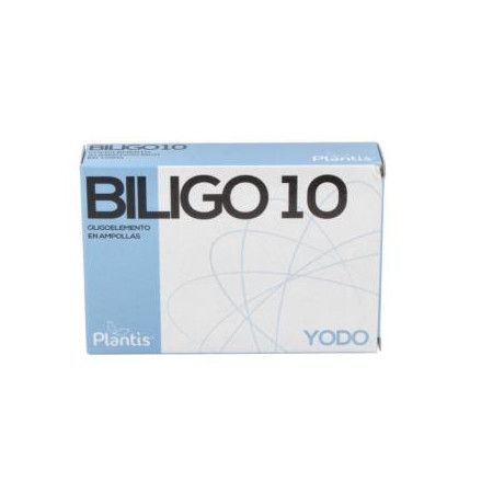 Biligo 10 Yodo, 20 ampollas - Plantis - Artesania Agrícola