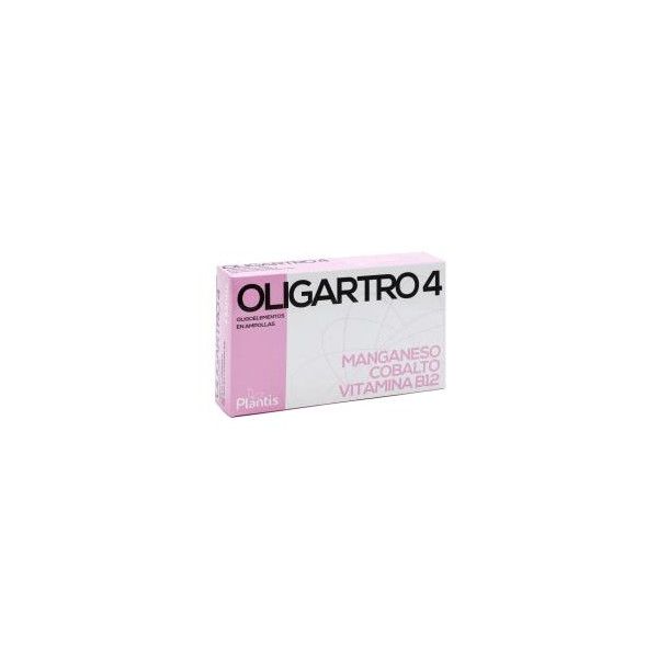 OLIGARTRO 4 (Manganeso-Cobalto), 20 Ampollas - Plantis - Artesanía Agrícola