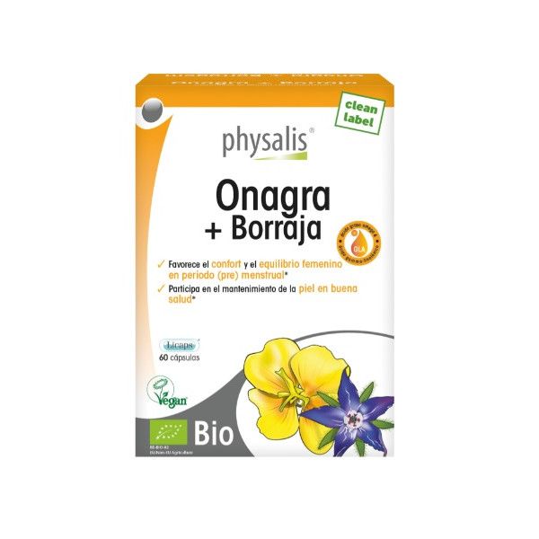 Onagra y borraja perlas - Physalis