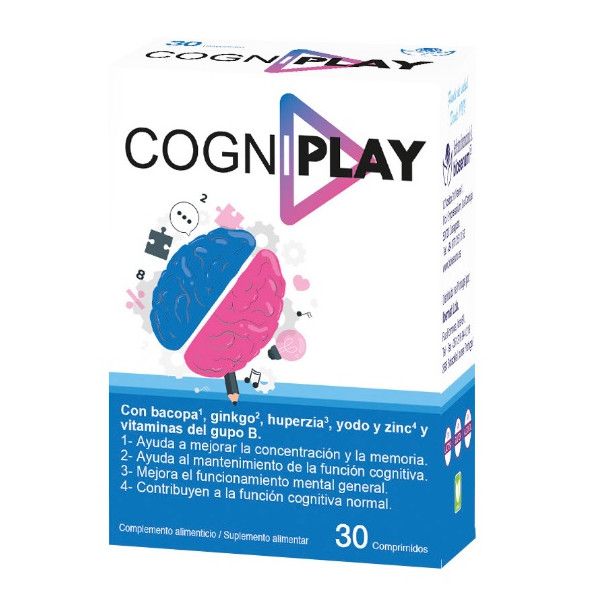 CogniPlay, 30 comprimidos - Bioserum - Herbetom
