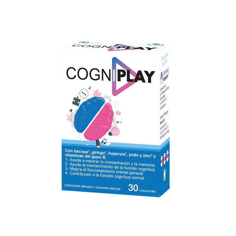 CogniPlay, 30 comprimidos - Bioserum - Herbetom