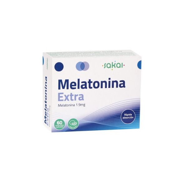 Melatonina Extra 1.9 mg, comprimidos masticables - Sakai