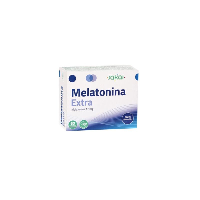 Melatonina Extra 1.9 mg, comprimidos masticables - Sakai
