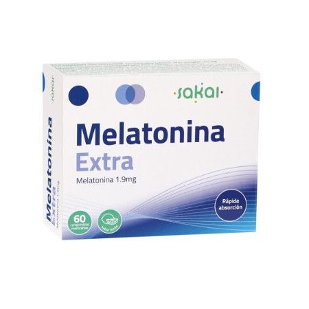 Melatonina Extra 1.9 mg, comprimidos masticables - Sakai