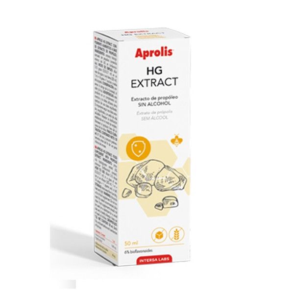Aprolis Extracto de Propóleo HG, Sin Alcohol, 50 ml - Intersa