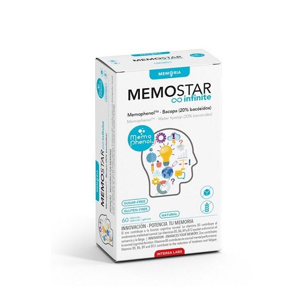 Memostar Infinite, 60 cápsulas - Intersa