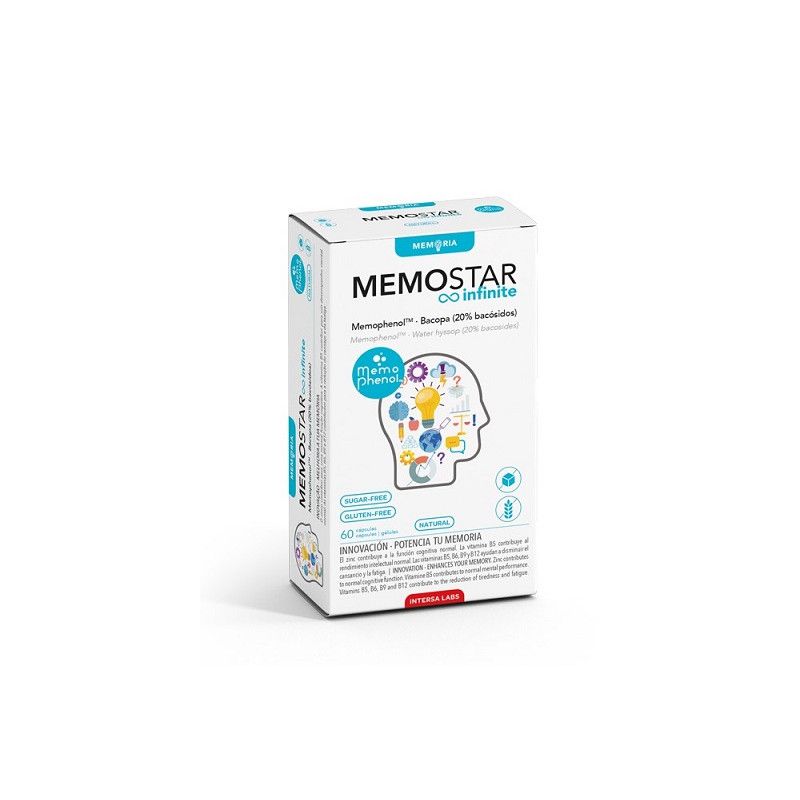 Memostar Infinite, 60 cápsulas - Intersa