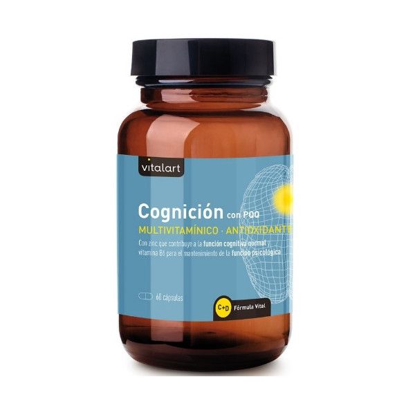 Vitalart Cognición con PQQ, 60 cápsulas