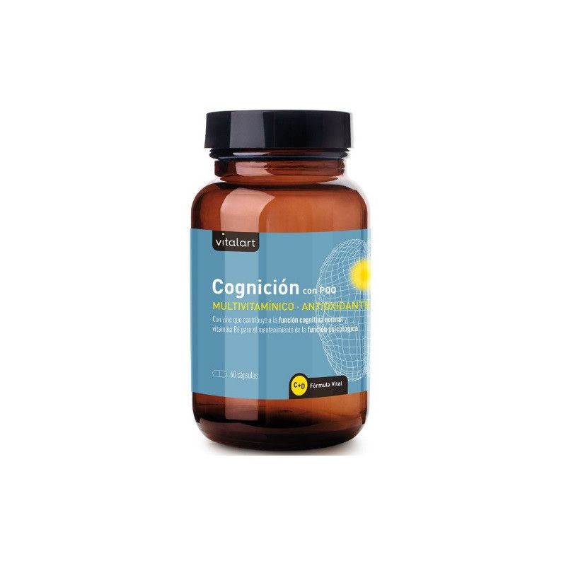 Vitalart Cognición con PQQ, 60 cápsulas