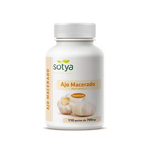 Ajo Macerado 500 mg, 220 perlas - Sotya