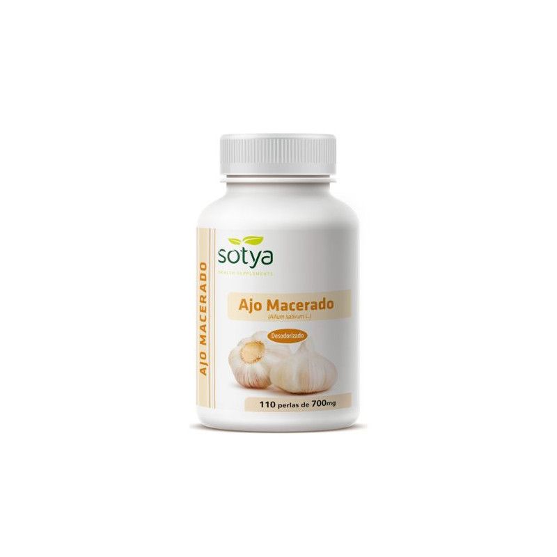 Ajo Macerado 500 mg, 220 perlas - Sotya