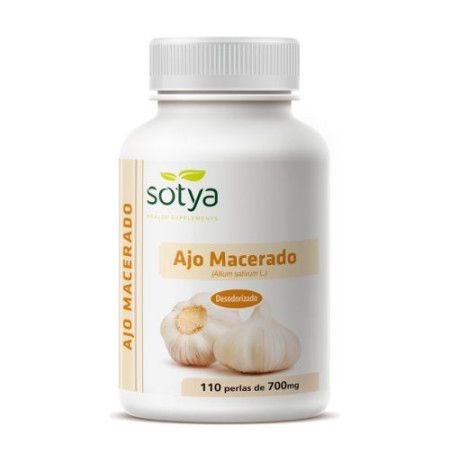 Ajo Macerado 500 mg, 220 perlas - Sotya
