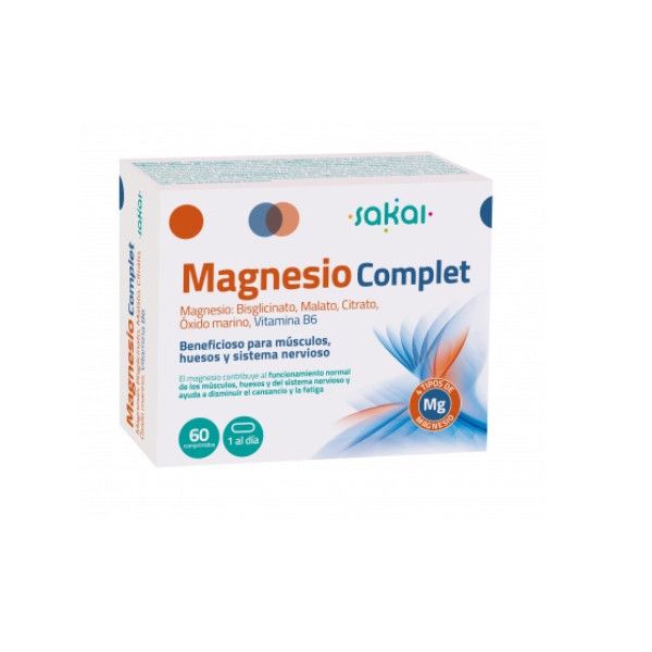 Magnesio Complet, 60 comprimidos - Sakai