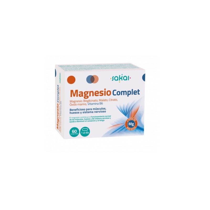 Magnesio Complet, 60 comprimidos - Sakai