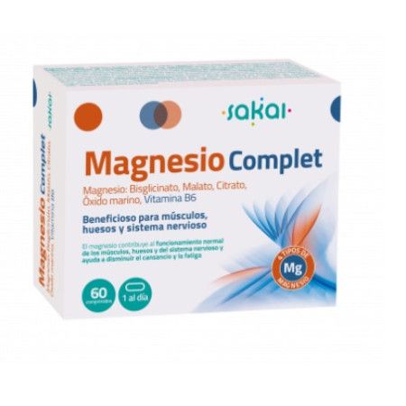 Magnesio Complet, 60 comprimidos - Sakai