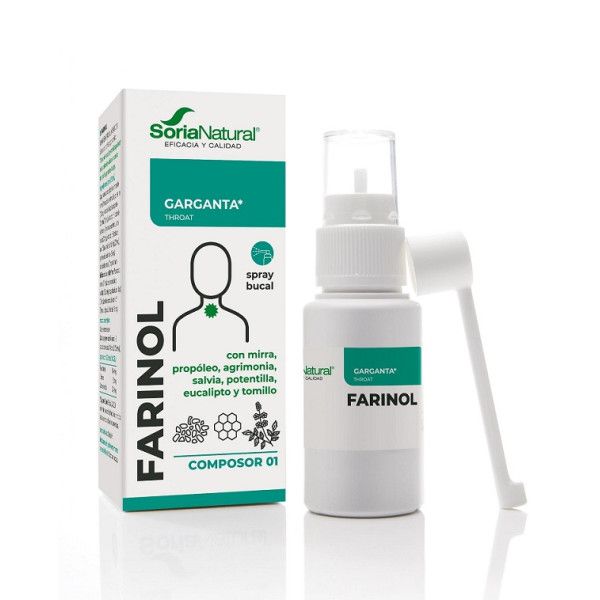 Composor 01 - Farinol Complex, Spray 30 ml - Soria Natural