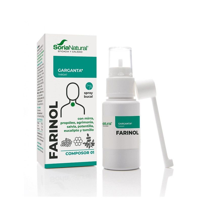 Composor 01 - Farinol Complex, Spray 30 ml - Soria Natural