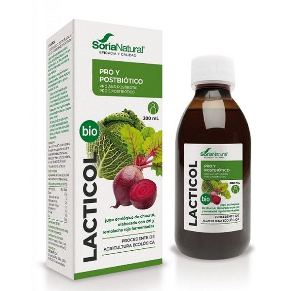 Lacticol ECO (Remolacha y Col), 200 ml - Soria Natural