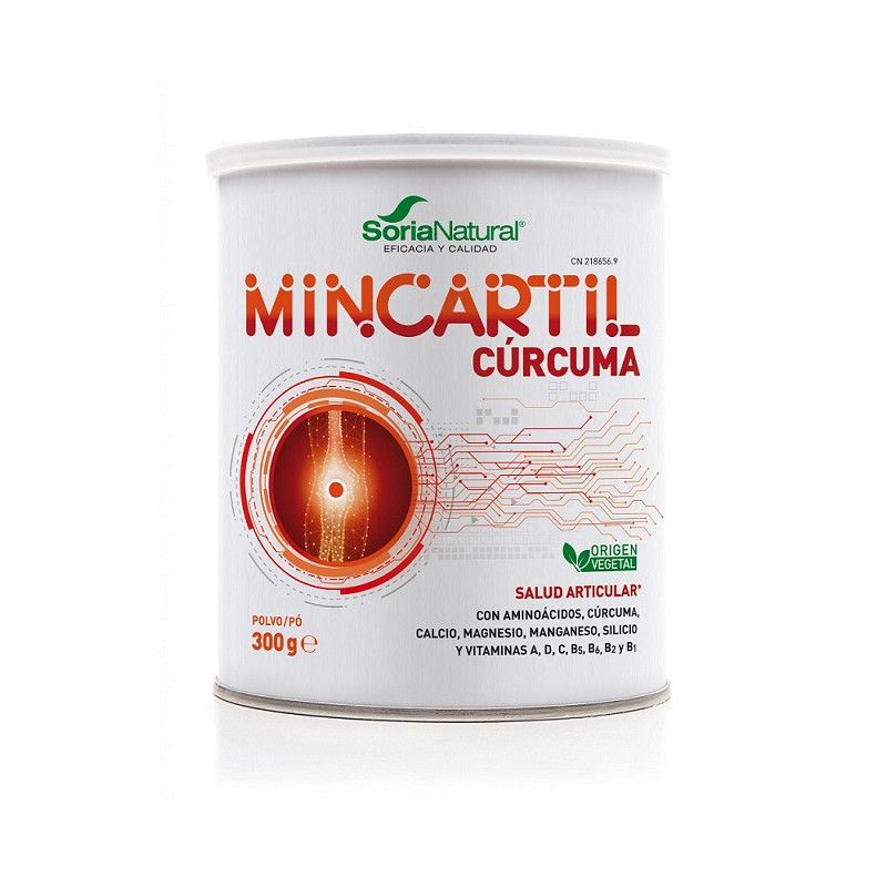 Mincartil Reforzado Cúrcuma, 300 g - Soria Natural