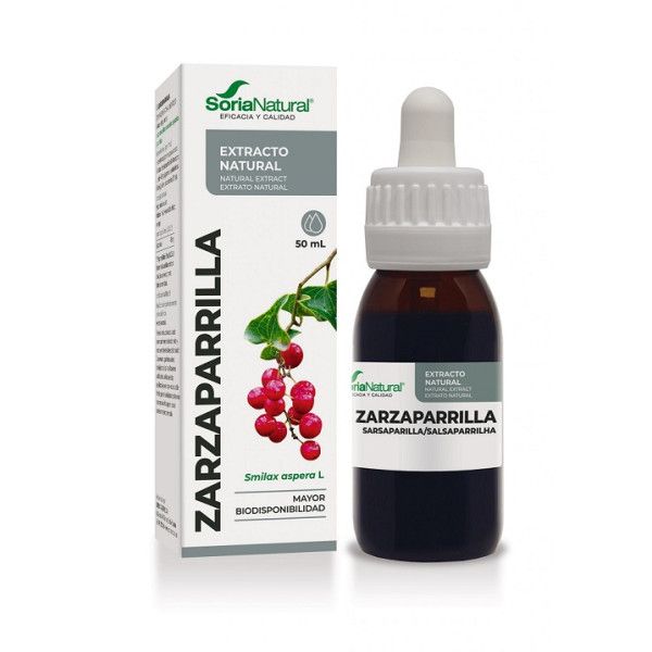 Zarzaparrilla, Extracto sin Alcohol, 50 ml - Soria Natural